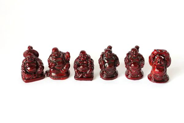 Verschiedene Buddhas — Stockfoto