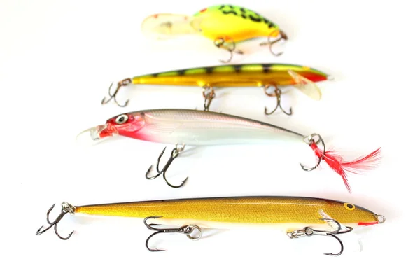 Different Fishing Lures — Stock Photo, Image