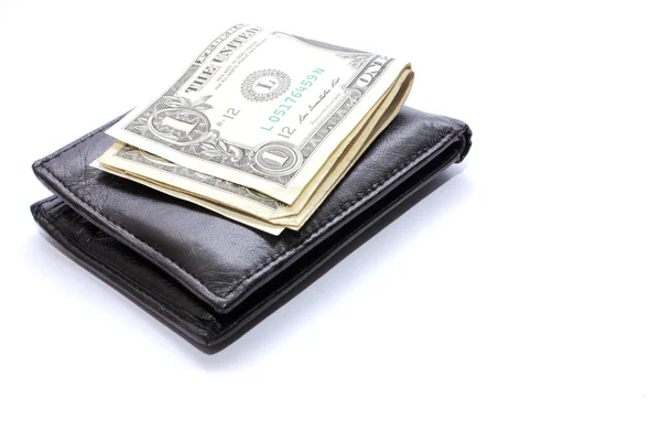 Cash on Wallet — Stock Photo, Image
