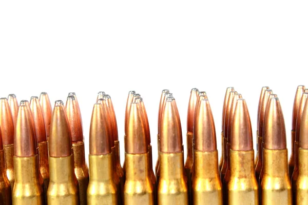 .Balas de fuzil de calibre 306 — Fotografia de Stock