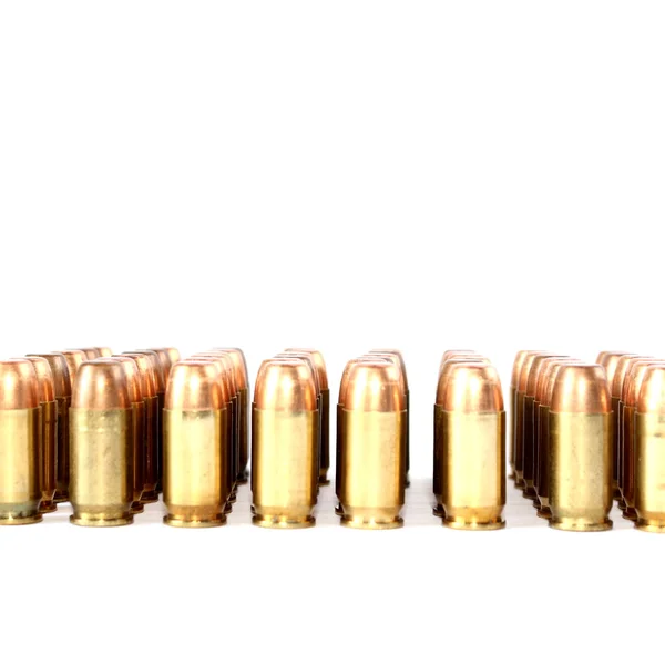 380 Caliber Handgun Ammo — Stock Photo, Image