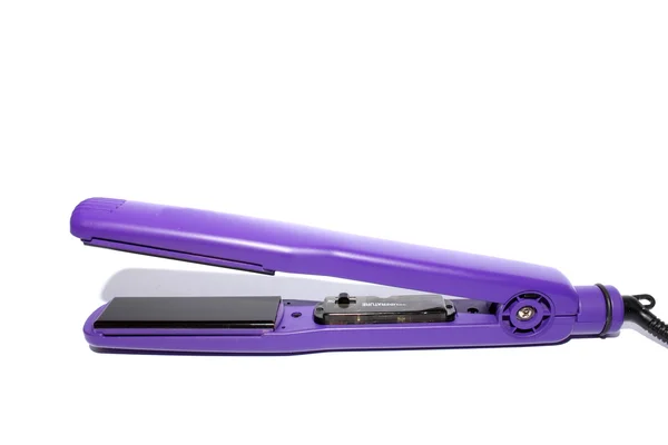 Raddrizzatore di capelli viola — Foto Stock