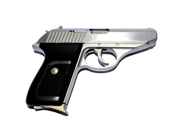 380-калиберный пистолет — стоковое фото