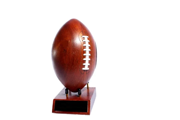 Wooden Football — Stock Photo, Image