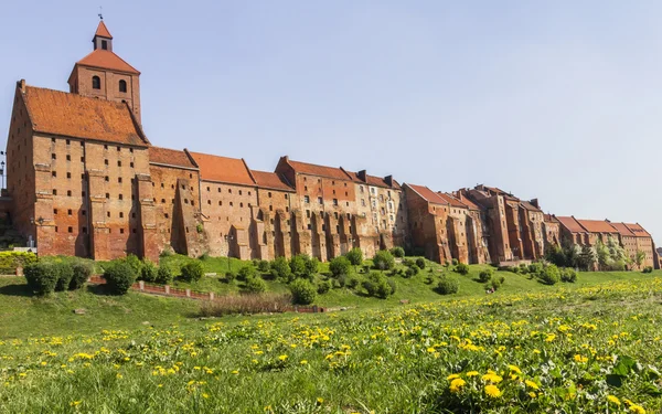 Grudziądz ΠΕ, η θέα στην παλιά πόλη — Φωτογραφία Αρχείου