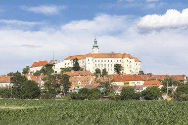 Mikulov Castle, Moravian Region in Czech Republic clipart