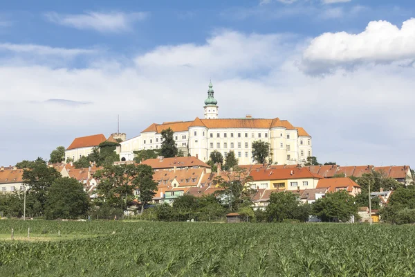 酒窖的城堡，在捷克摩拉维亚地区 — 图库照片