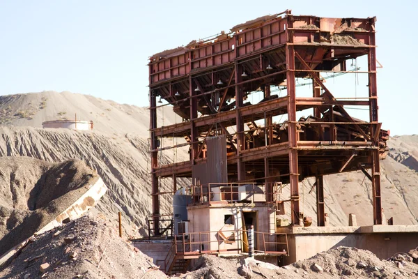 Terk edilmiş maden yapısı — Stok fotoğraf