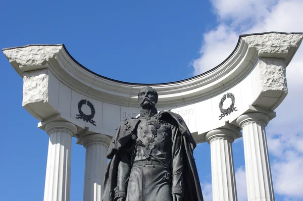 亚历山大二世莫斯科的纪念碑 — 图库照片