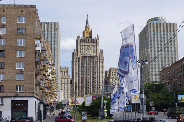 Gebouw van het ministerie van buitenlandse zaken, Moskou — Stockfoto