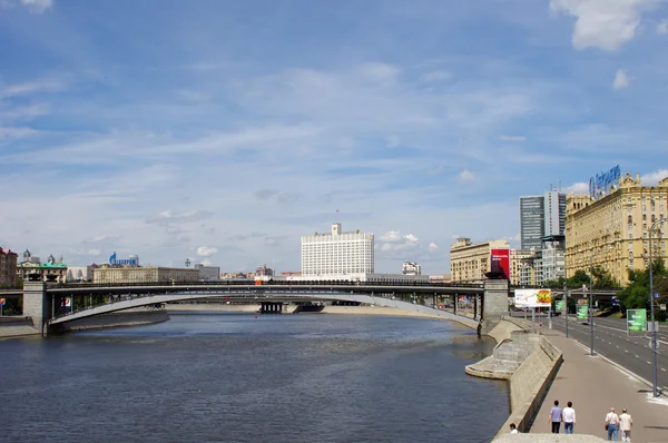 Moskou stad landschap, Rusland — Stockfoto