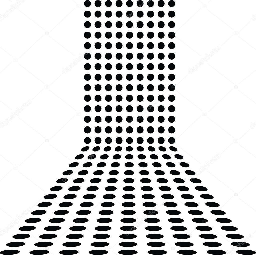 Abstract dotted background black and white