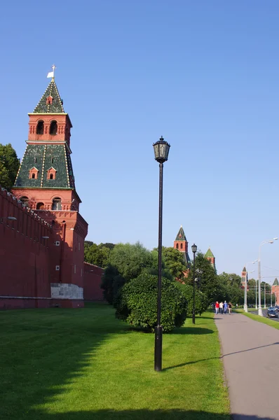 Ściany Kreml Moskwa, Rosja — Zdjęcie stockowe