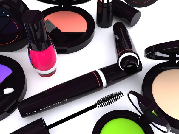 Make-up serie — Stockfoto