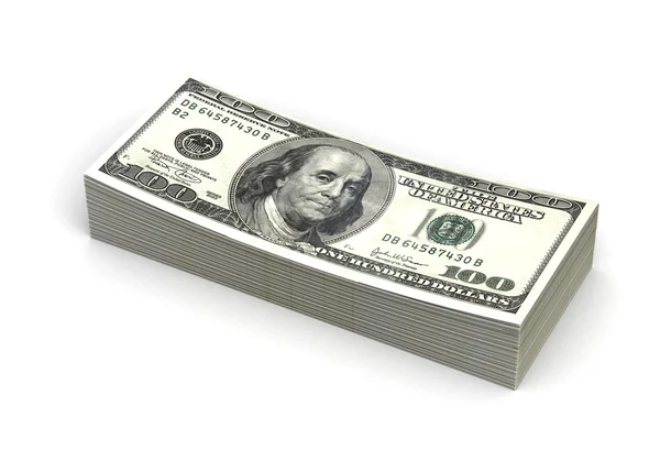 Stack of Dollar — Stock Photo, Image