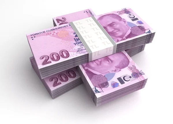 Turkish Lira — Stock Photo, Image