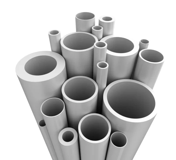 Plastové potrubí — Stock fotografie