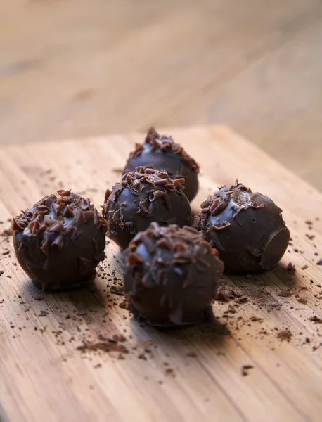 stock image Chocolate truffles