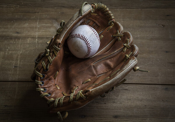 Baseball catcher's mitt