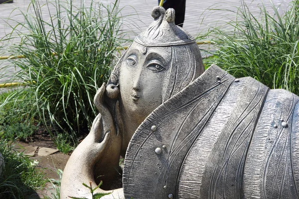 Esculturas de pedra de sereia — Fotografia de Stock
