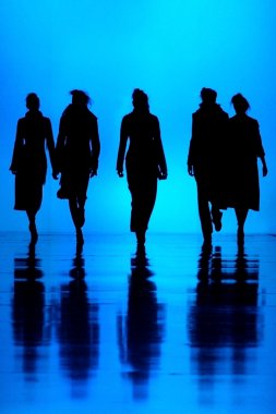 Women's fashion silhouettes
