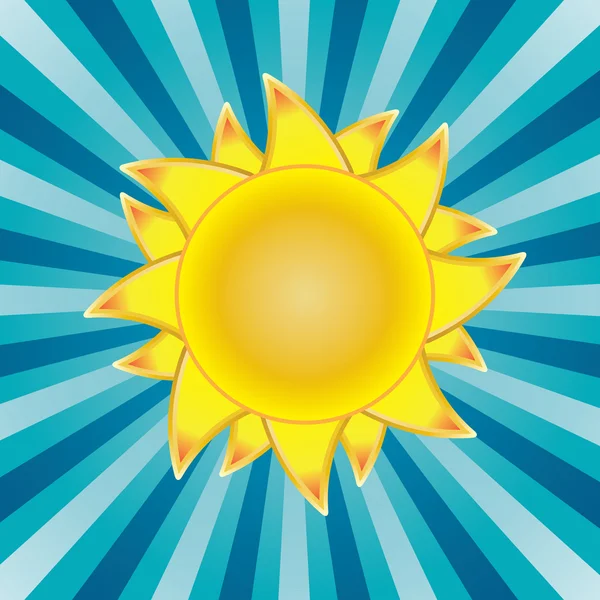 Fondo del sol — Archivo Imágenes Vectoriales