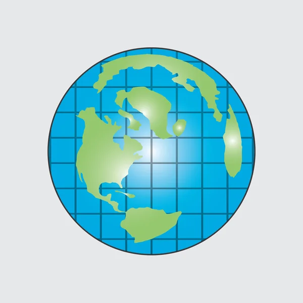地球图标 — 图库矢量图片