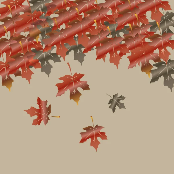 Astratto autunno vettore sfondo — Vettoriale Stock