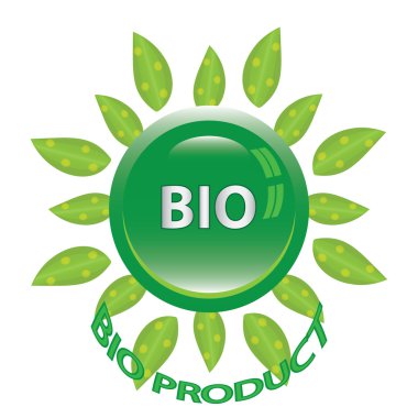 bio ürünleriniz için yapılmış mükemmel rozeti