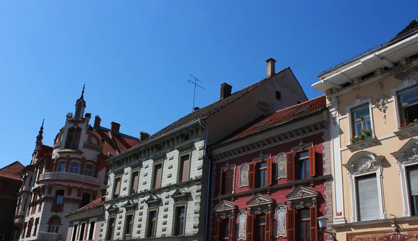 Maribor praça principal - fachadas — Fotografia de Stock