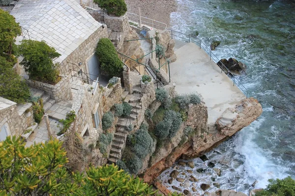 Dubrovnik - casa de vacaciones en la bahía —  Fotos de Stock