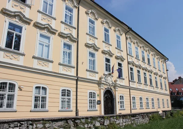 Gruber Palace - Ljubljana — Stock Photo, Image