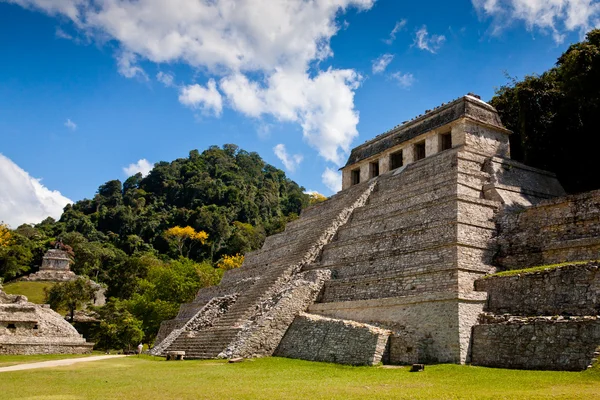 Chrám z palenque — Stock fotografie
