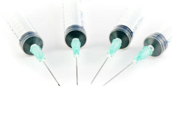 Four Syringe — Stock Photo, Image