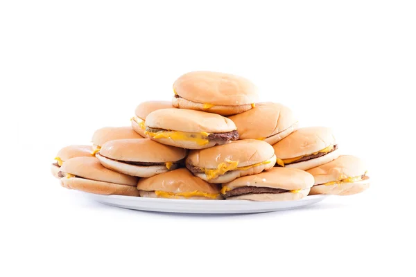 Carico di hamburger — Foto Stock
