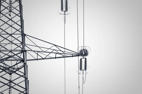 Detalle de un pilón de electricidad —  Fotos de Stock