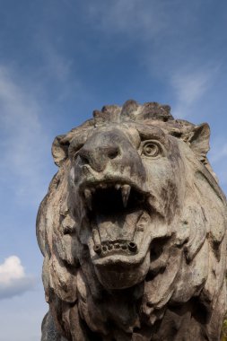 Lion Sculpture clipart