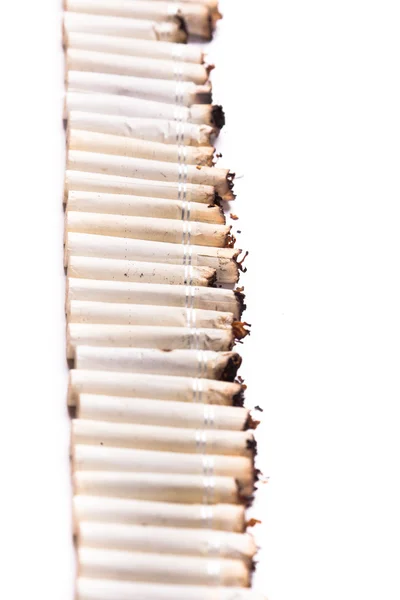 Línea de cigarrillos 3 — Foto de Stock