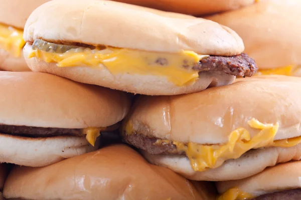 Cheeseburgery — Zdjęcie stockowe