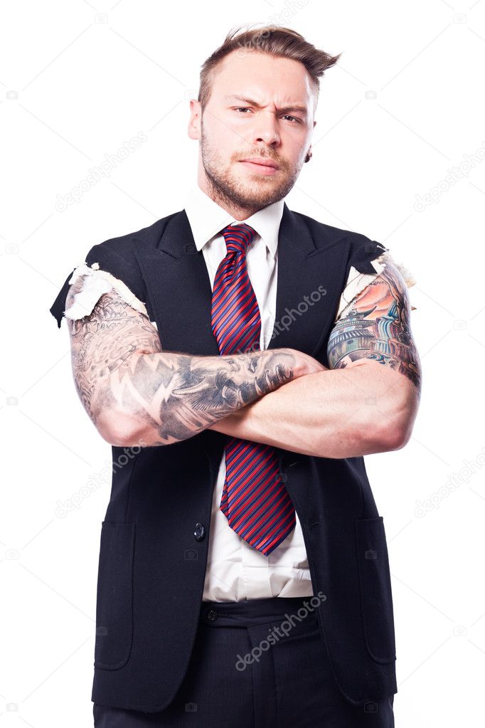 Tattoo Businessman 6