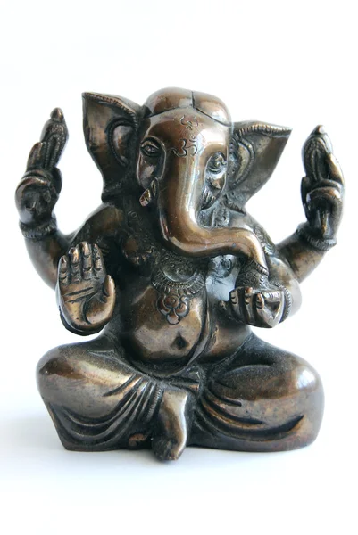 Figura. Ganesha. Indiai istenség Stock Fotó