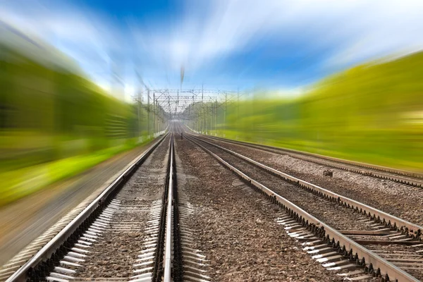 stock image Railway