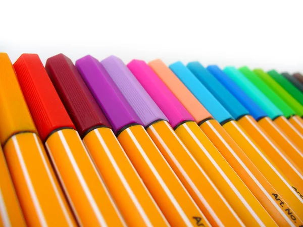 stock image Color pens