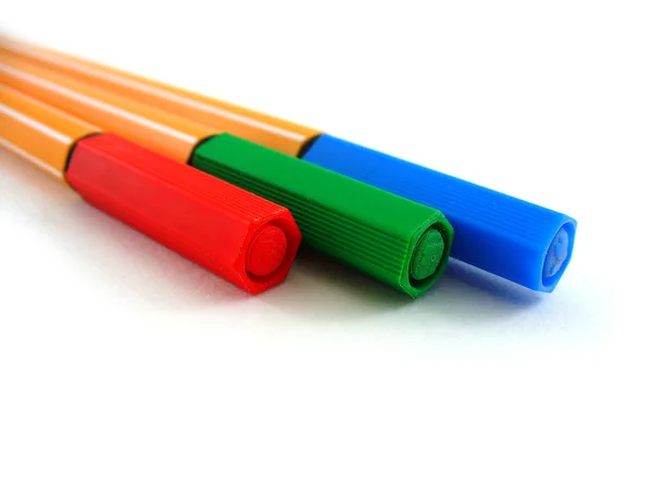 Цветные ручки RGB студия фото — стоковое фото