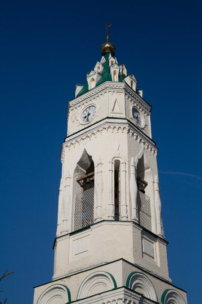The bell tower of the temple in Tula