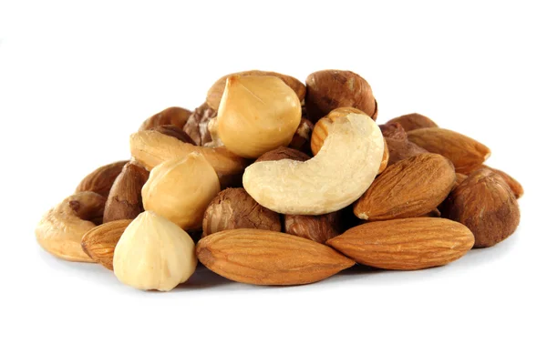Pile of Assorted Nuts — Stock Photo, Image