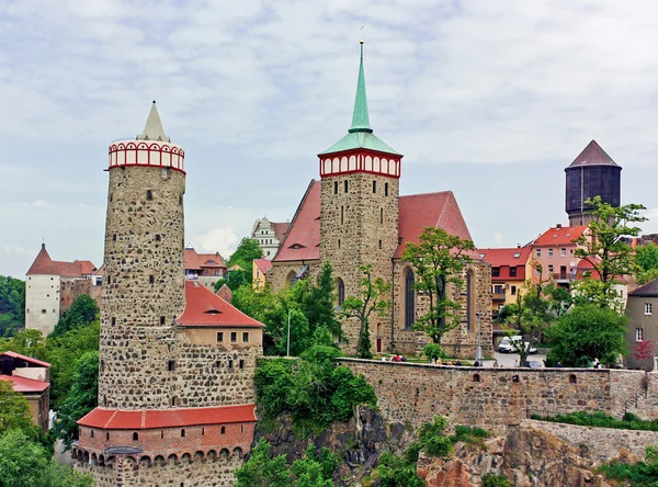Stare Miasto Budziszyn, Saksonia, Niemcy — Zdjęcie stockowe