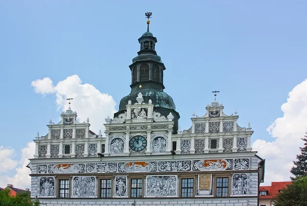 stock image Stribro - town hall,Czech republic