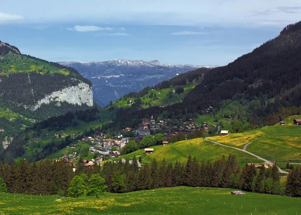W pobliżu jungfrau, Szwajcaria — Zdjęcie stockowe