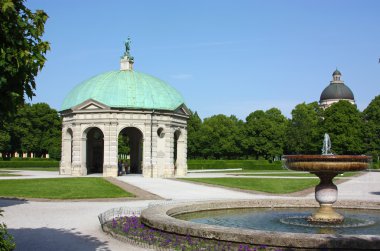 Hofgarten, Münih, Bavyera, Almanya